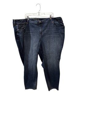 Torrid Premium Womens Plus Size 30R Dark Wash Skinny Jeans With Classic 5-Pocket